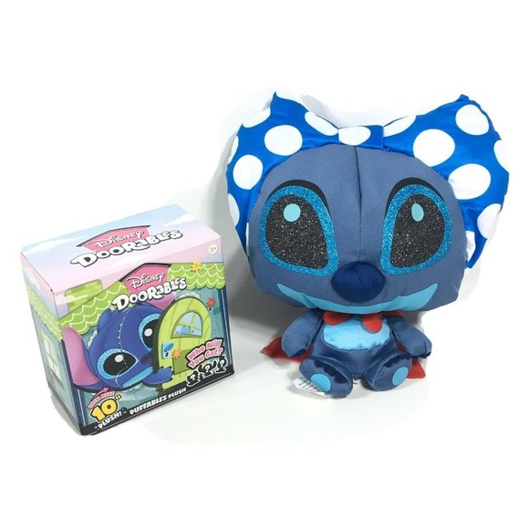 Disney Doorables Puffables Lilo & Stich 10" Stitch Squishy Plush Series 2 - Picture 1 of 12